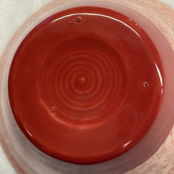 Glazed Ladybug Bowl Hand-painted Preowned - Picture 9 of 11